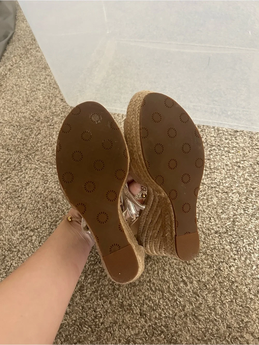 UGG stylish metallic